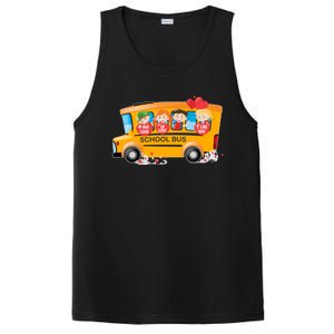 Rnqp School Bus Loads Of Love School Bus Driver Valentine Gift PosiCharge Competitor Tank