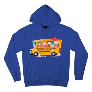 Rnqp School Bus Loads Of Love School Bus Driver Valentine Gift Hoodie