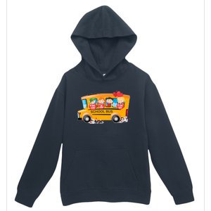 Rnqp School Bus Loads Of Love School Bus Driver Valentine Gift Urban Pullover Hoodie