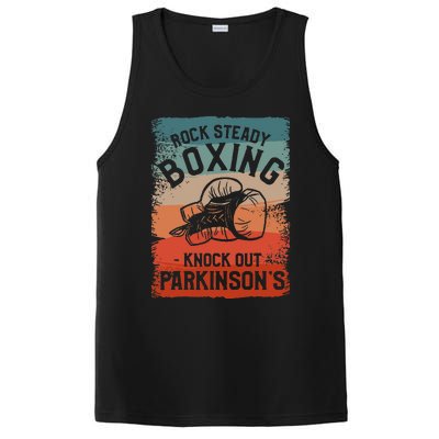 Rock Steady Boxing Knock Out Parkinsons Awareness PosiCharge Competitor Tank