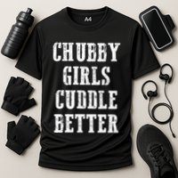 retro SSBBW BBW Lover Chubby Cuddle Better Cooling Performance Crew T-Shirt