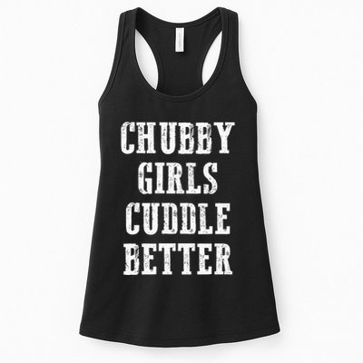 retro SSBBW BBW Lover Chubby Cuddle Better Womens Tank Top