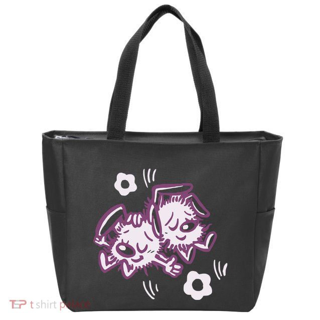 Retrokid Store Big Comfy Couch Naptime Zip Tote Bag