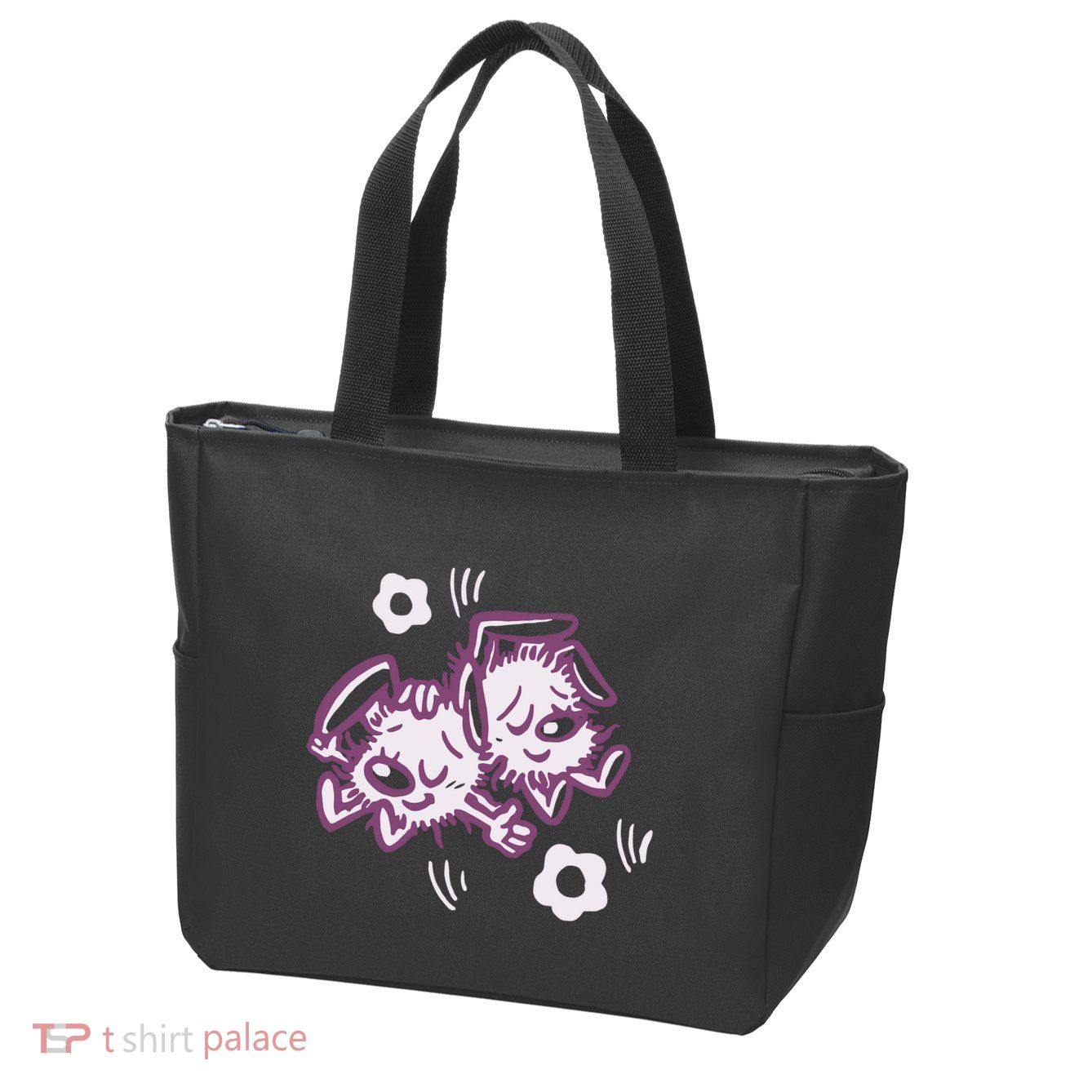 Retrokid Store Big Comfy Couch Naptime Zip Tote Bag