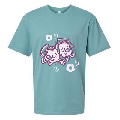 Retrokid Store Big Comfy Couch Naptime Sueded Cloud Jersey T-Shirt