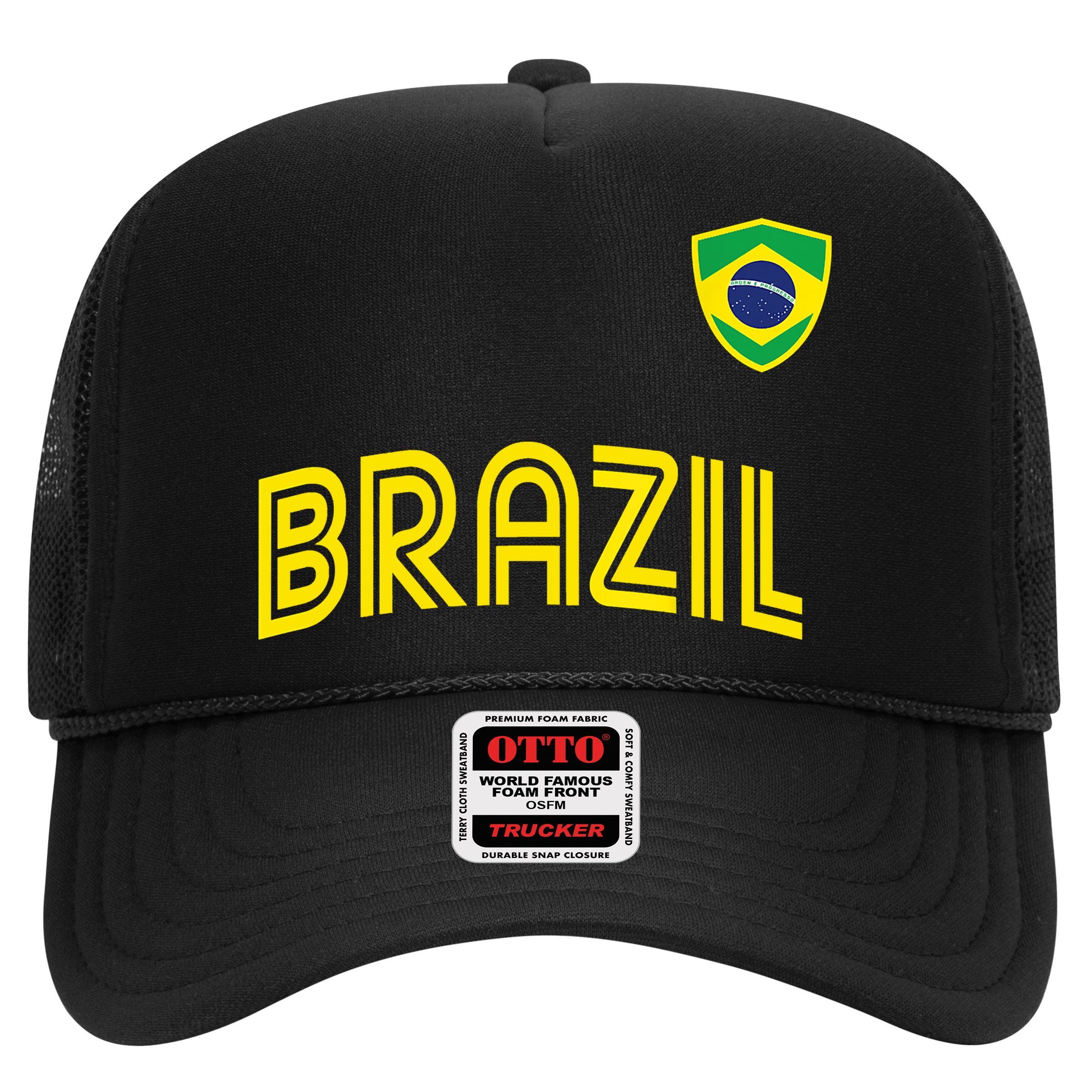 Retro Style Brazil Soccer Team Brasil Football Fans Brazil World Cup 2022 Hat