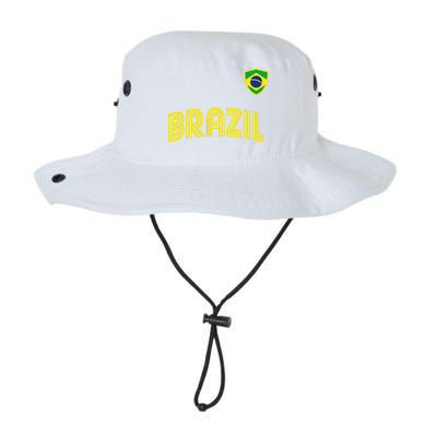 Retro Style Brazil Soccer Team Brasil Football Fans Brazil World Cup 2022 Legacy Cool Fit Booney Bucket Hat