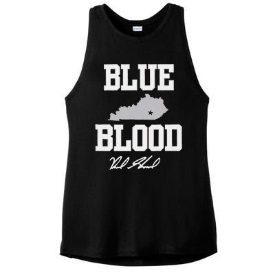 Reed Sheppard Blue Blood Ladies PosiCharge Tri-Blend Wicking Tank