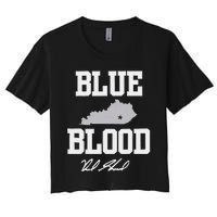 Reed Sheppard Blue Blood Women's Crop Top Tee