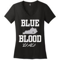 Reed Sheppard Blue Blood Women's V-Neck T-Shirt