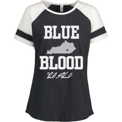 Reed Sheppard Blue Blood Enza Ladies Jersey Colorblock Tee