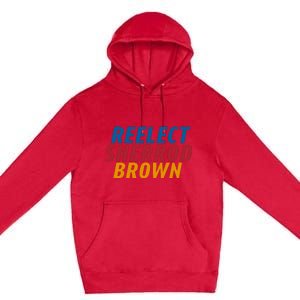 Reelect Sherrod Brown Premium Pullover Hoodie