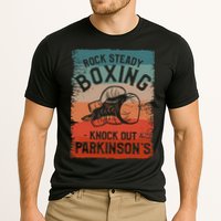 Rock Steady Boxing Knock Out ParkinsonS Awareness Cooling Performance Crew T-Shirt