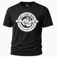 Rock Steady Boxing Fighting Back Against Parkinson Est 2006 Cooling Performance Crew T-Shirt