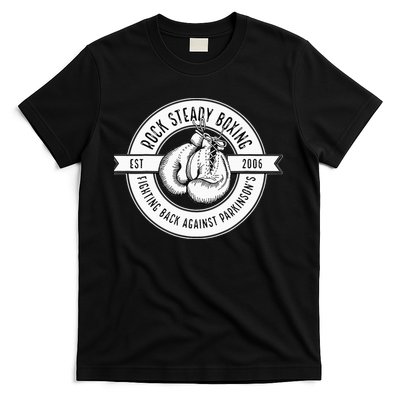Rock Steady Boxing Fighting Back Against Parkinson Est 2006 T-Shirt