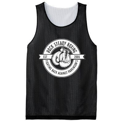 Rock Steady Boxing Fighting Back Against Parkinson Est 2006 Mesh Reversible Basketball Jersey Tank