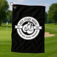 Rock Steady Boxing Fighting Back Against Parkinson Est 2006 Golf Towel