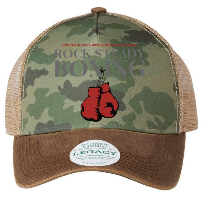 Rock Steady Boxing Gloves With A Greater Purpose Parkinsons Legacy Tie Dye Trucker Hat