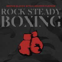 Rock Steady Boxing Gloves With A Greater Purpose Parkinsons Cropped Pullover Crew