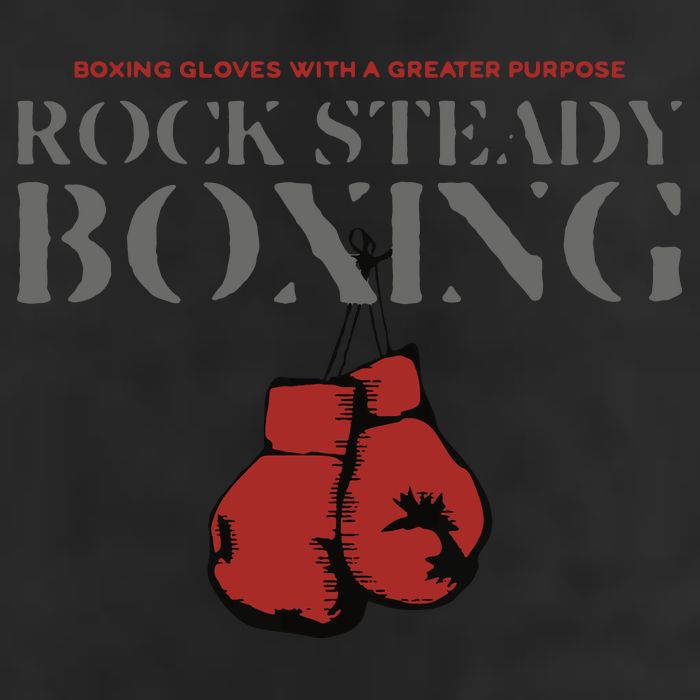 Rock Steady Boxing Gloves With A Greater Purpose Parkinsons 7 Panel Mesh Trucker Snapback Hat