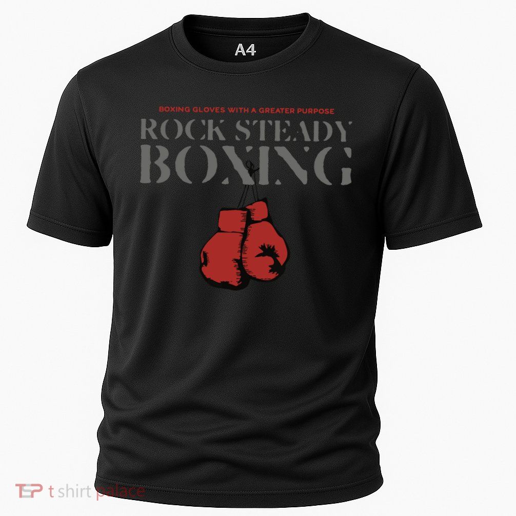 Rock Steady Boxing Gloves With A Greater Purpose Parkinsons Performance Shirt