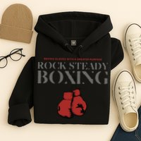 Rock Steady Boxing Gloves With A Greater Purpose Parkinsons Hoodie