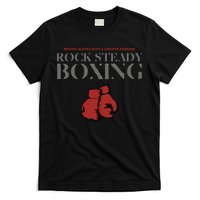 Rock Steady Boxing Gloves With A Greater Purpose Parkinsons T-Shirt