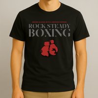Rock Steady Boxing Gloves With A Greater Purpose Parkinsons T-Shirt