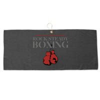 Rock Steady Boxing Gloves With A Greater Purpose Parkinsons Large Microfiber Waffle Golf Towel