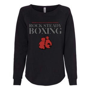 Rock Steady Boxing Gloves With A Greater Purpose Parkinsons Womens California Wash Sweatshirt