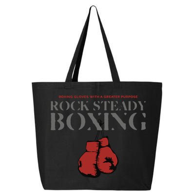 Rock Steady Boxing Gloves With A Greater Purpose Parkinsons 25L Jumbo Tote
