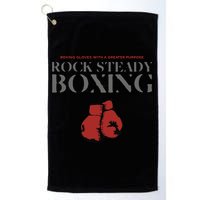 Rock Steady Boxing Gloves With A Greater Purpose Parkinsons Golf Towel