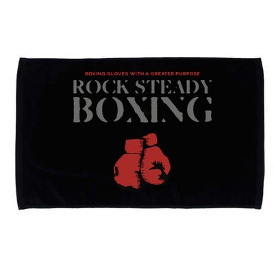 Rock Steady Boxing Gloves With A Greater Purpose Parkinsons Microfiber Hand Towel