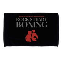 Rock Steady Boxing Gloves With A Greater Purpose Parkinsons Microfiber Hand Towel