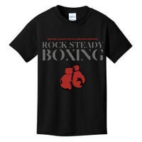 Rock Steady Boxing Gloves With A Greater Purpose Parkinsons Kids T-Shirt