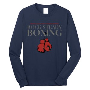 Rock Steady Boxing Gloves With A Greater Purpose Parkinsons Long Sleeve Shirt