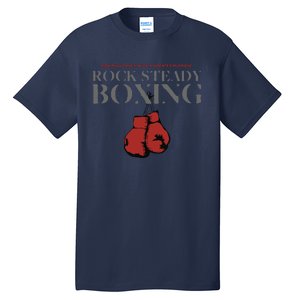 Rock Steady Boxing Gloves With A Greater Purpose Parkinsons Tall T-Shirt