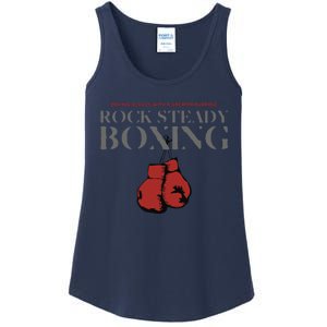 Rock Steady Boxing Gloves With A Greater Purpose Parkinsons Ladies Essential Tank