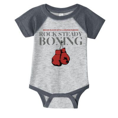 Rock Steady Boxing Gloves With A Greater Purpose Parkinsons Infant Baby Jersey Bodysuit