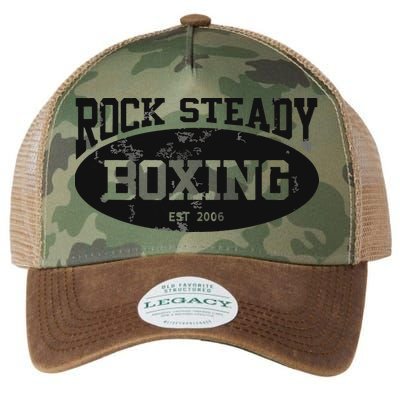 Rock Steady Boxing Parkinsons Vintage Gym Legacy Tie Dye Trucker Hat