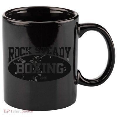 Rock Steady Boxing Parkinsons Vintage Gym 11oz C Handle Ceramic Mug