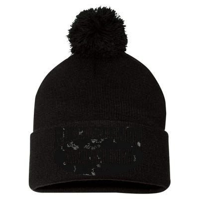 Rock Steady Boxing Parkinsons Vintage Gym Pom Pom 12in Knit Beanie