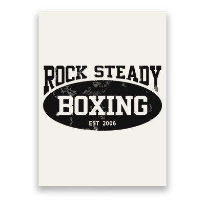 Rock Steady Boxing Parkinsons Vintage Gym Poster