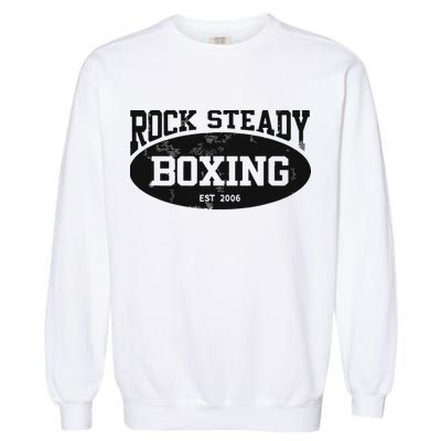 Rock Steady Boxing Parkinsons Vintage Gym Garment-Dyed Sweatshirt
