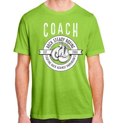 Rock Steady Boxing Coach Fight ParkinsonS Gift Adult ChromaSoft Performance T-Shirt