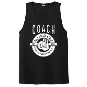 Rock Steady Boxing Coach Fight ParkinsonS Gift PosiCharge Competitor Tank