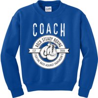 Rock Steady Boxing Coach Fight ParkinsonS Gift Kids Sweatshirt