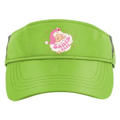 Retro Santa Babe Christmas Vintage Holiday Pastel Pin.K Women Adult Drive Performance Visor