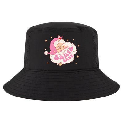 Retro Santa Babe Christmas Vintage Holiday Pastel Pin.K Women Cool Comfort Performance Bucket Hat