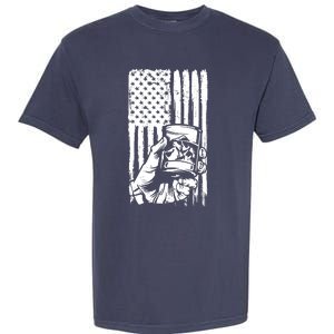 Retro Scotch Bourbon Whisky 4th Of July Garment-Dyed Heavyweight T-Shirt